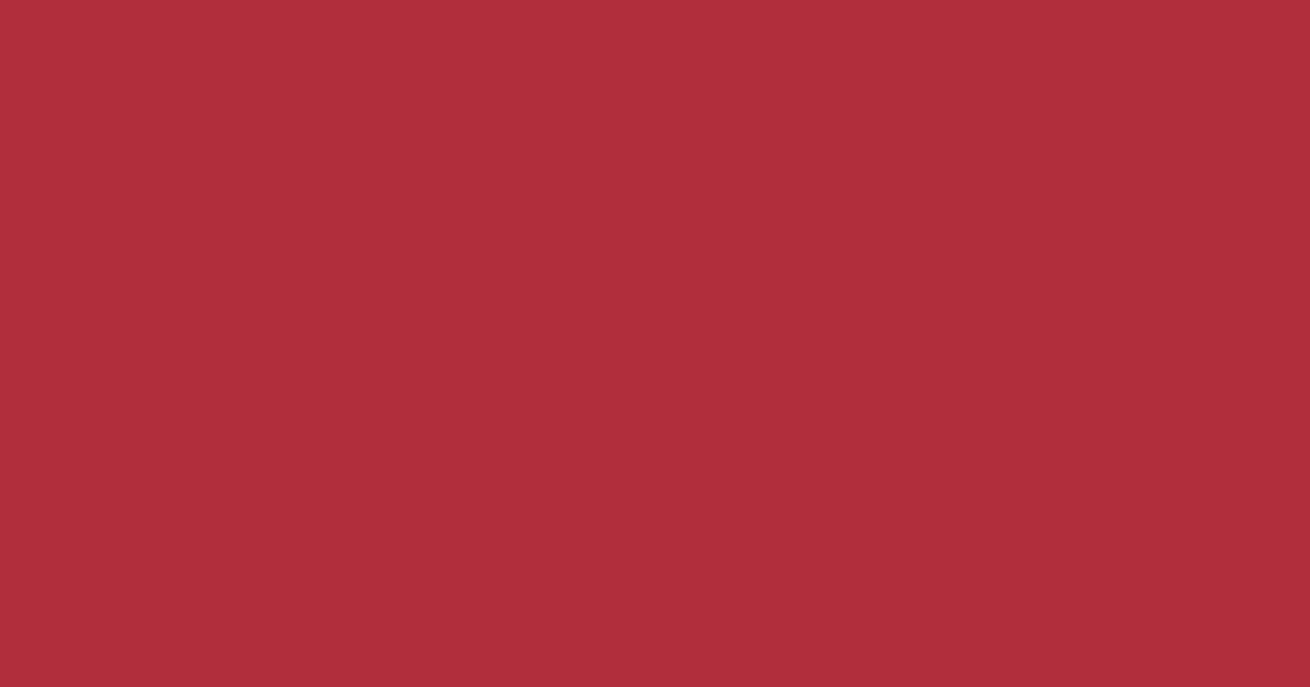 Колір RAL 450-6 rgb(177, 46, 60)