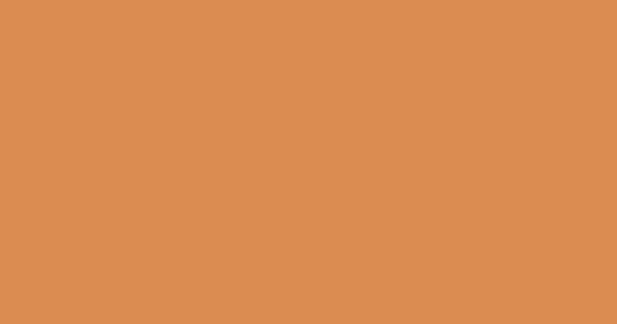 Колір S311 Зной rgb(218, 140, 81)