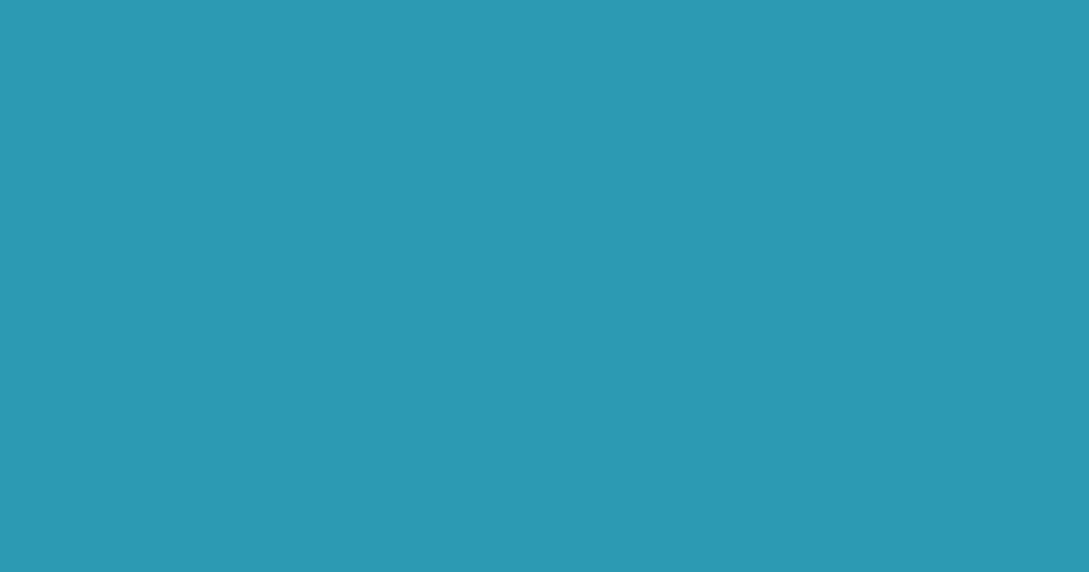 Колір RAL 660-1 rgb(43, 154, 178)