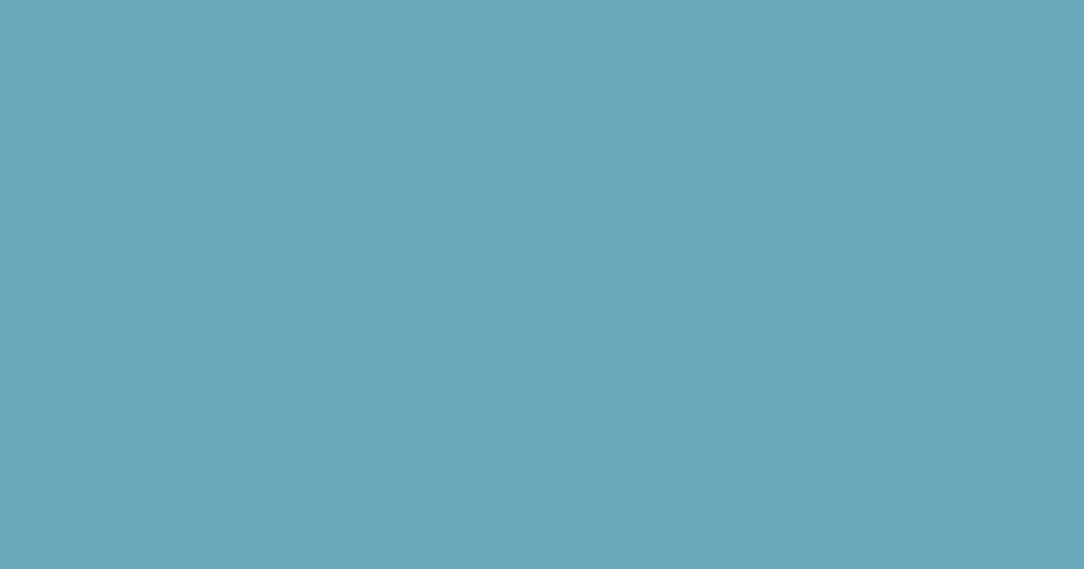 Колір RAL 660-3 rgb(105, 169, 187)