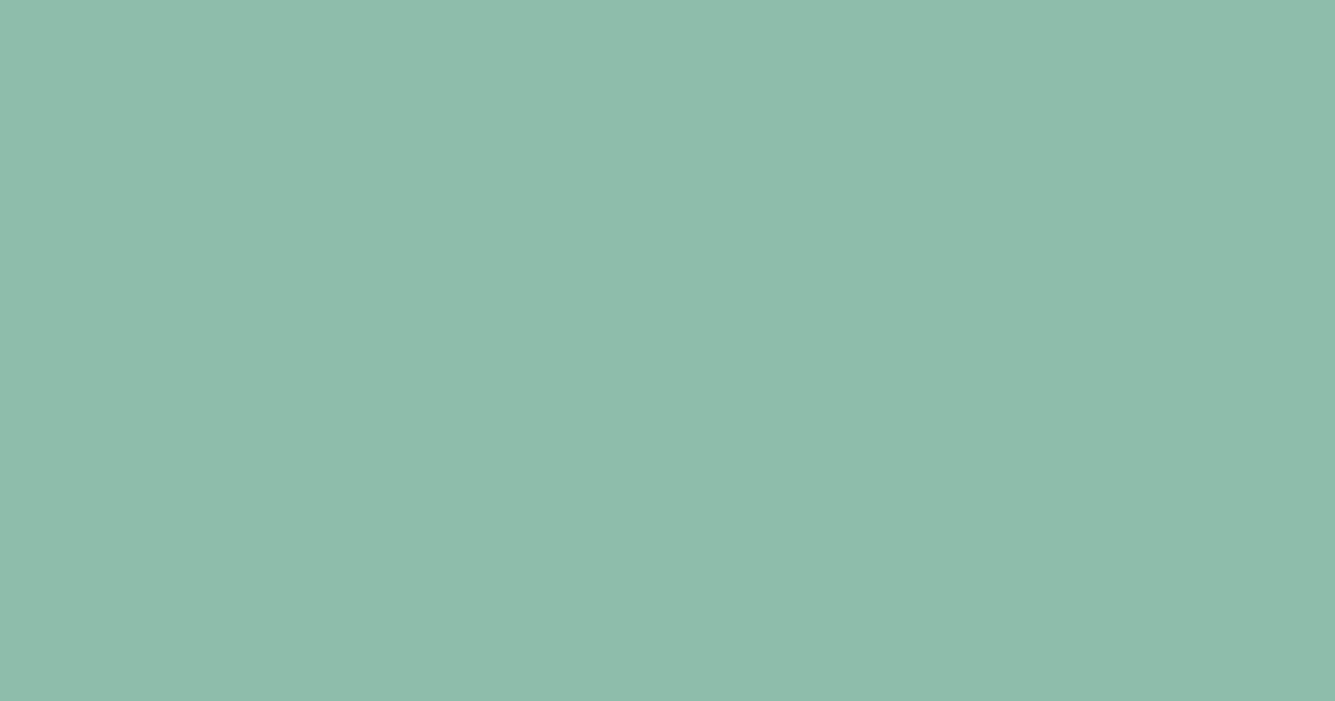 Колір RAL 730-M rgb(141, 190, 171)