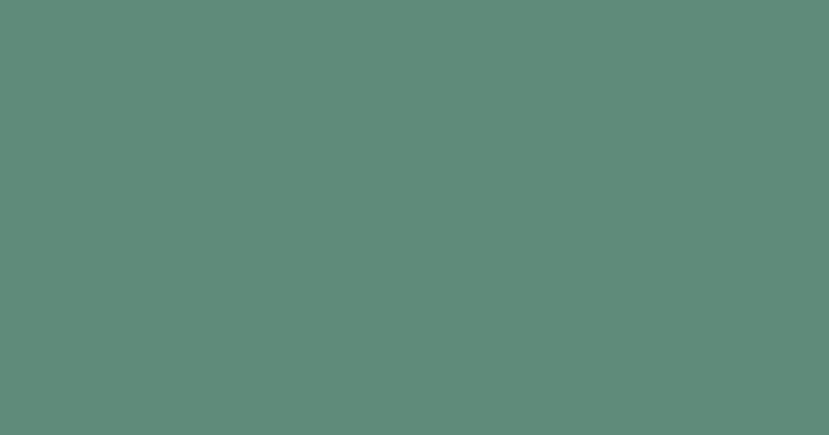 Колір RAL 740-4 rgb(95, 140, 122)