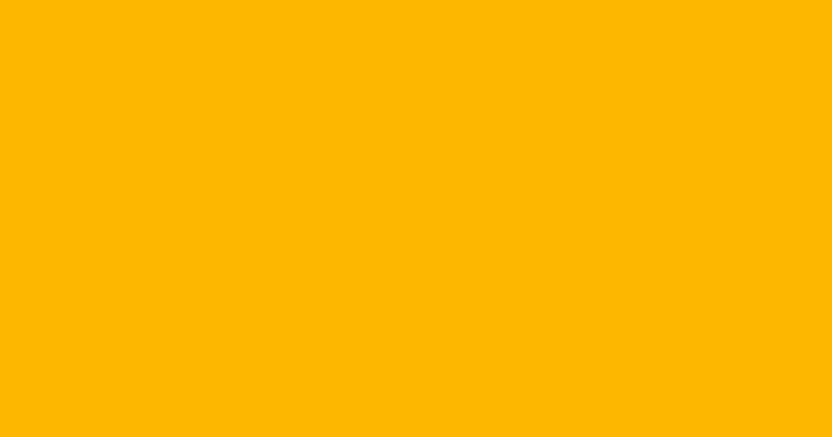 Колір M302 rgb(254, 183, 0)