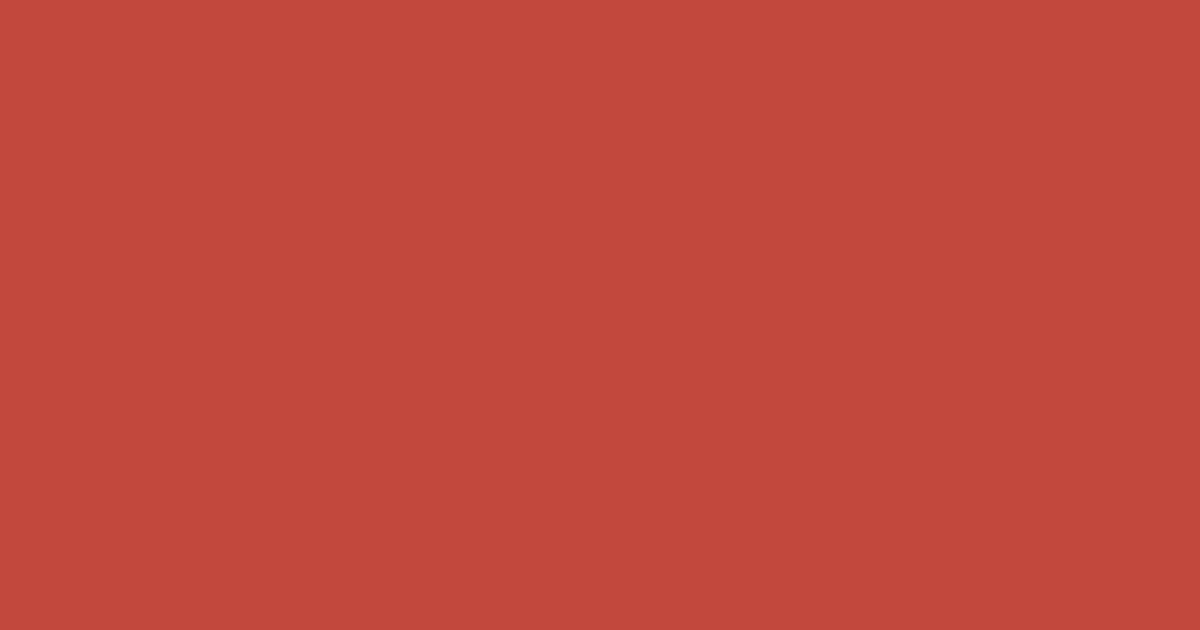 Колір M321 rgb(194, 71, 61)