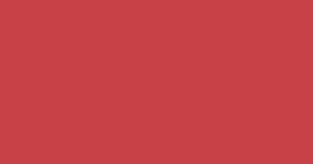 Колір N324 rgb(199, 65, 71)