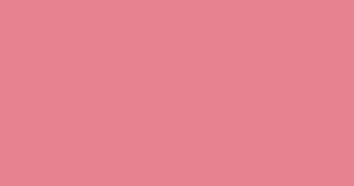 Колір J327 rgb(231, 130, 145)