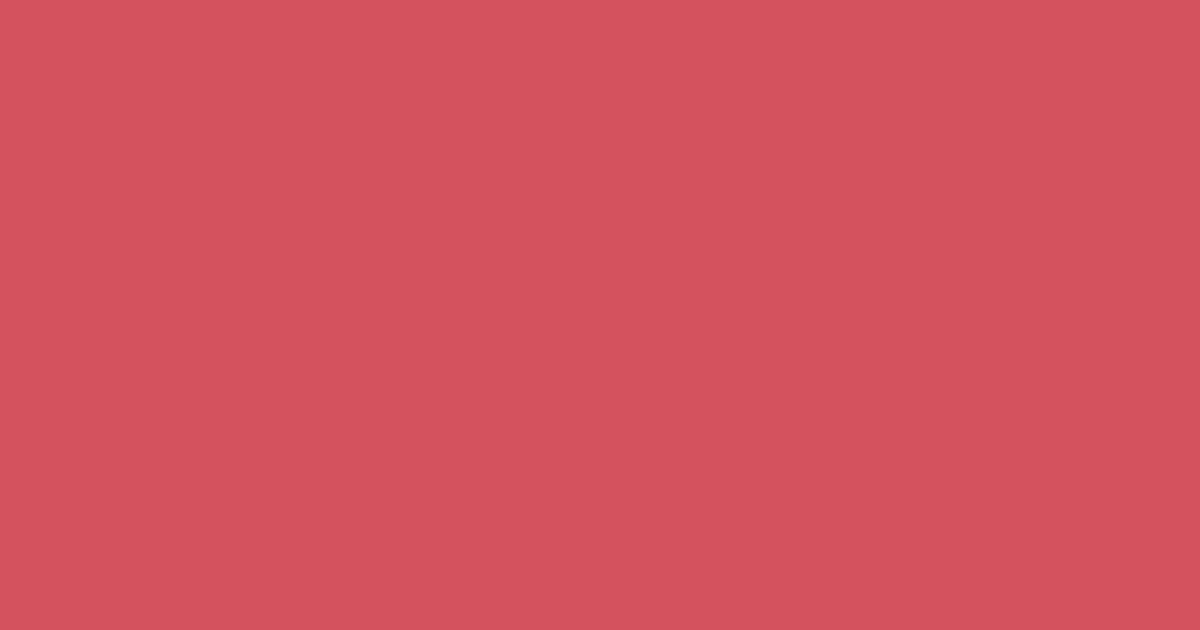 Колір L327 rgb(212, 82, 93)