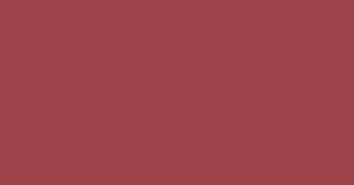 Колір N330 rgb(156, 66, 72)