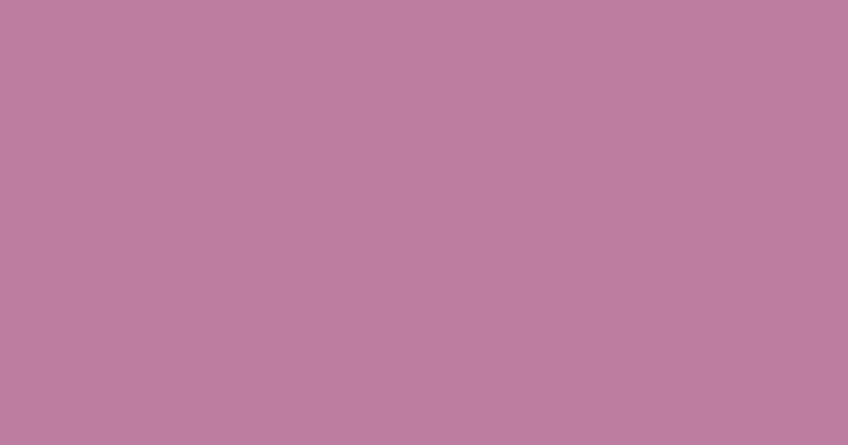 Колір V338 rgb(188, 125, 161)