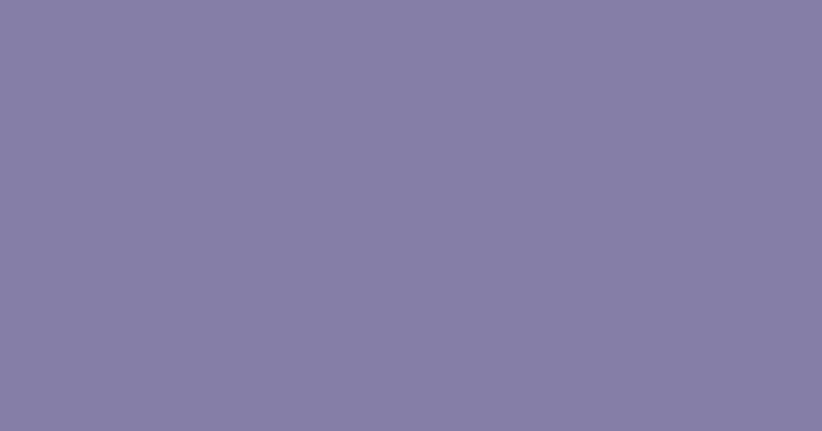 Колір S345 rgb(133, 126, 166)
