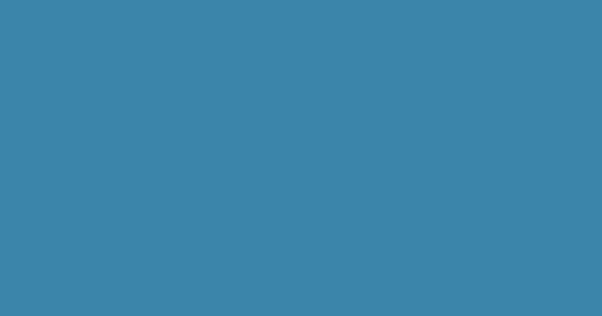 Колір K357 rgb(59, 133, 171)