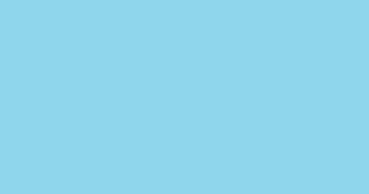 Колір H360 rgb(142, 214, 236)