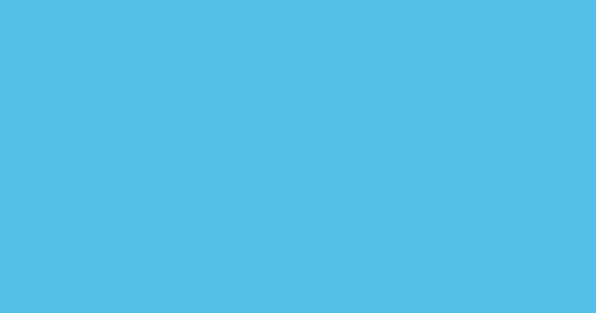 Колір J360 rgb(83, 193, 229)