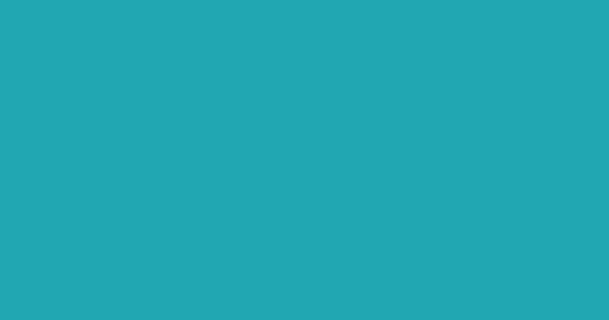 Колір K366 rgb(34, 167, 177)