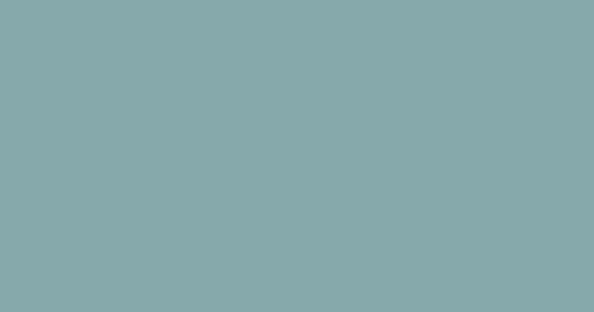 Колір S367 rgb(134, 170, 172)