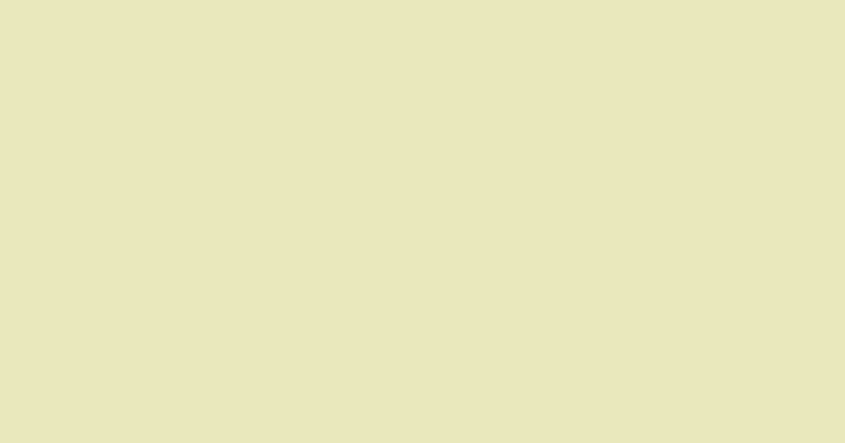 Колір G387 rgb(232, 233, 189)
