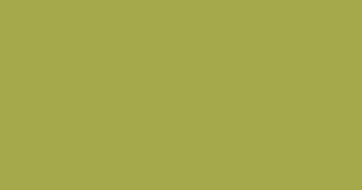 Колір L387 rgb(166, 168, 76)