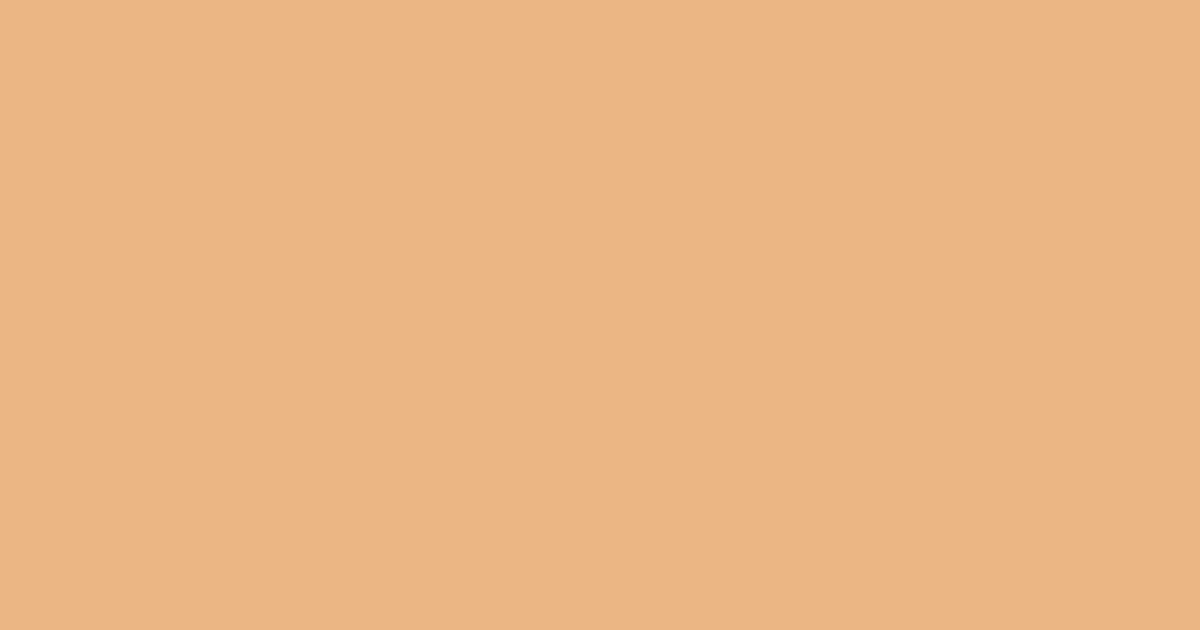 Колір Ватра rgb(235, 182, 132)