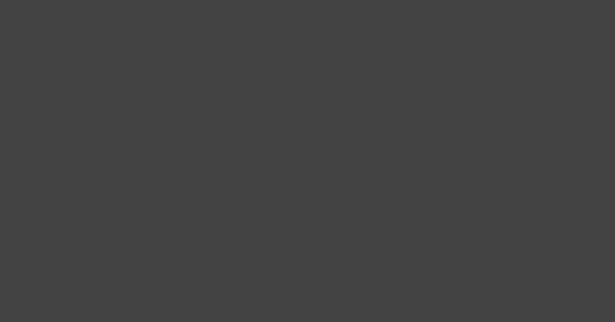 Колір Кора rgb(68, 67, 67)