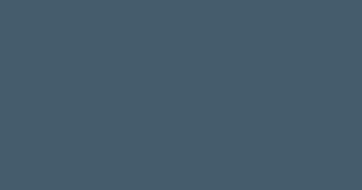 Колір Чорне море rgb(69, 92, 108)