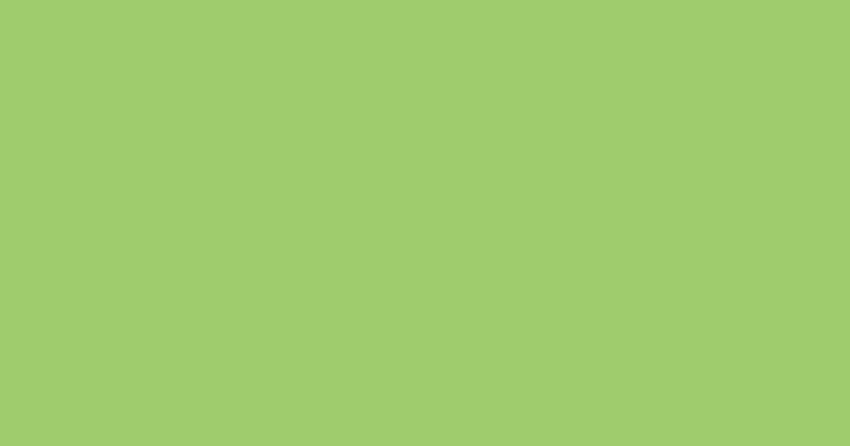 Колір RAL 230-2 rgb(159, 204, 108)