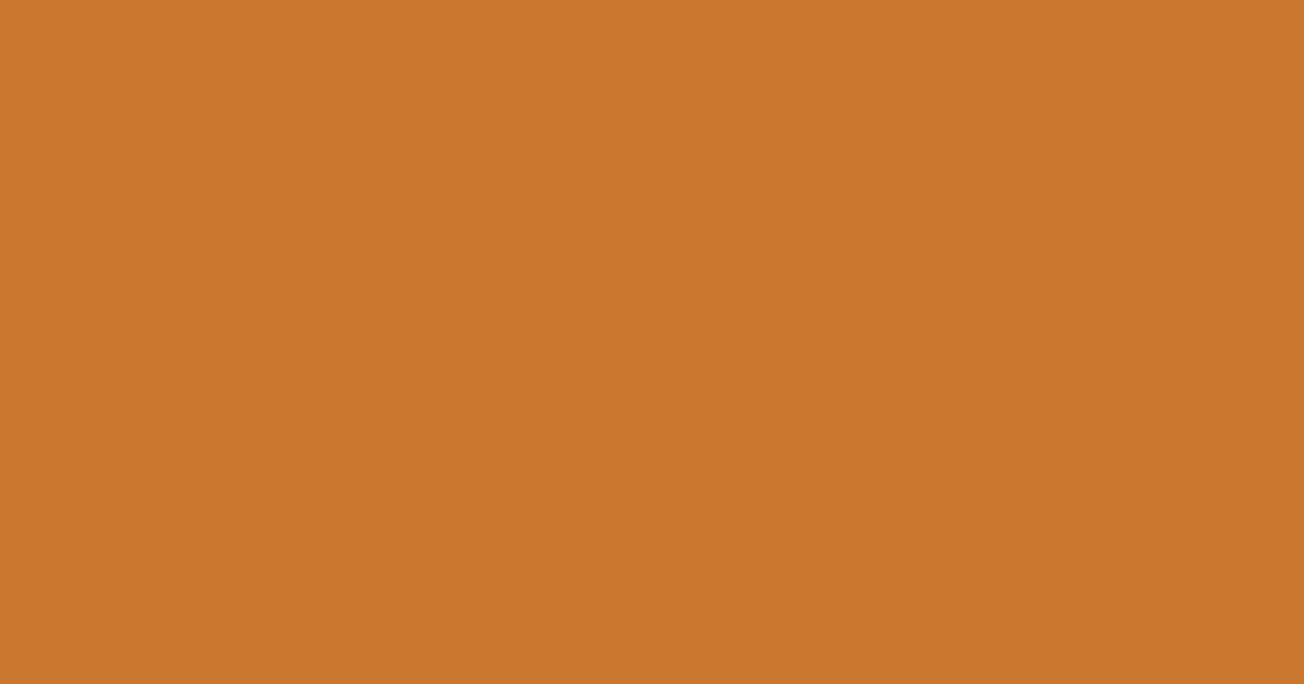 Колір S309 Экватор rgb(202, 120, 47)