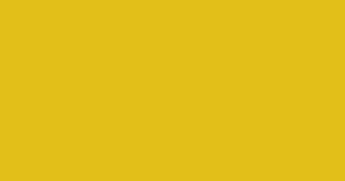 Колір RAL 260-4 rgb(226, 192, 25)