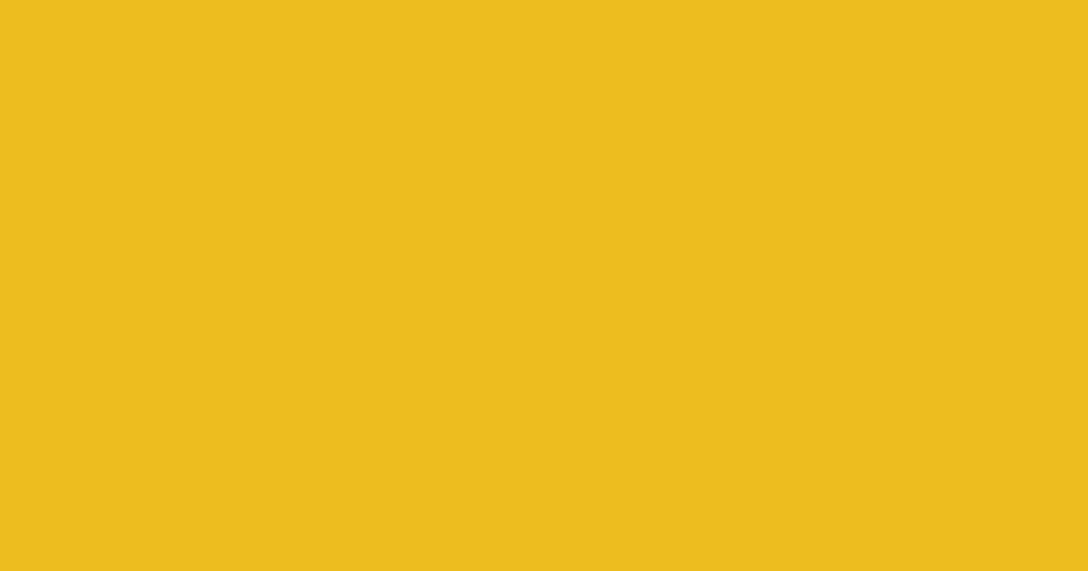 Колір RAL 270-3 rgb(237, 189, 31)