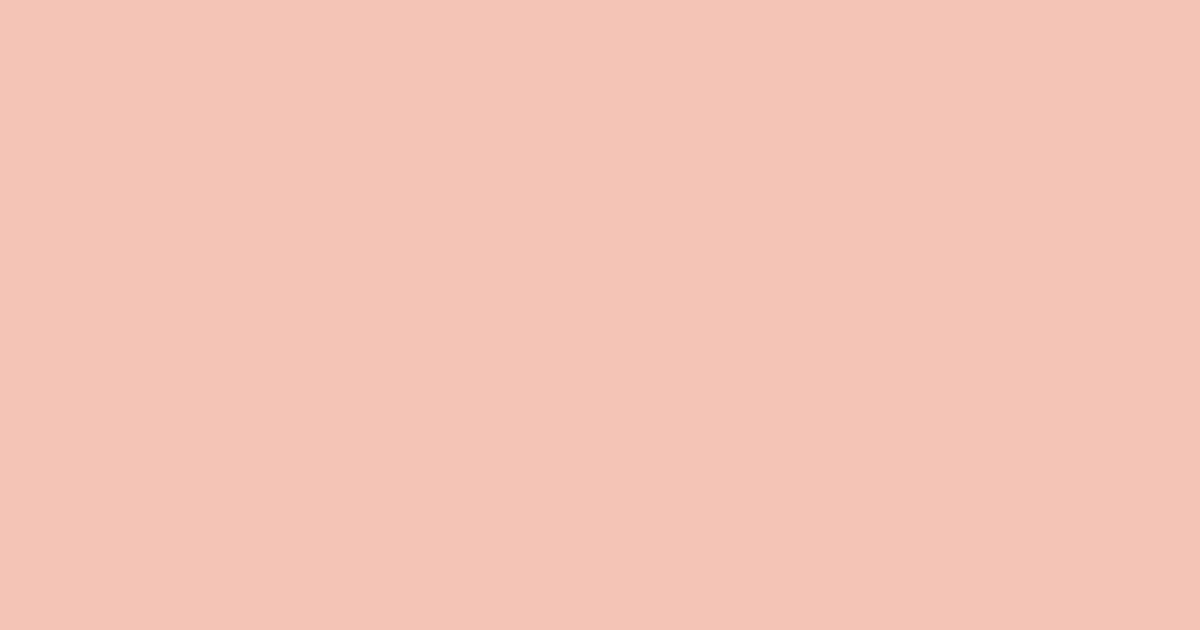 Колір H320 Магнолия rgb(243, 195, 183)