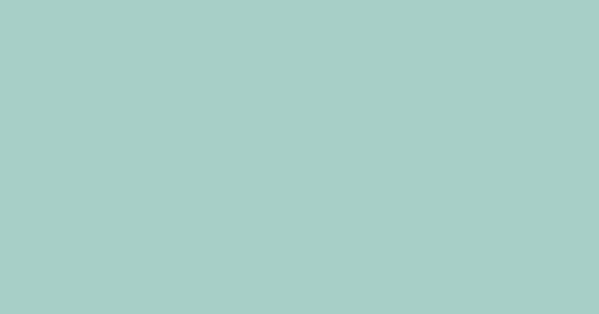 Колір X370 Тиффани rgb(167, 207, 200)
