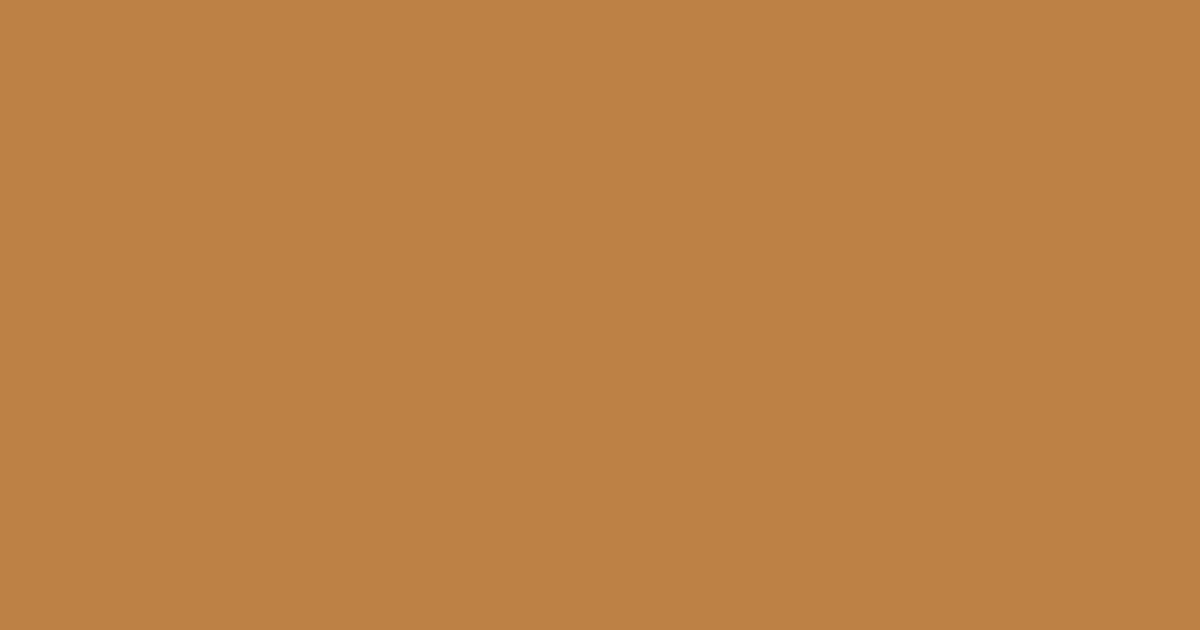Колір RAL 320-M rgb(189, 129, 68)