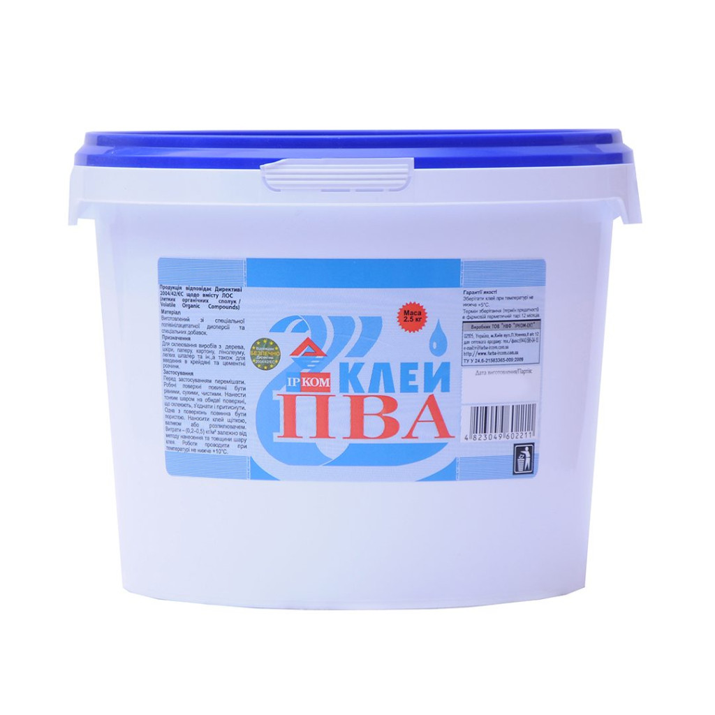 Клей ПВА Ircom, 10 кг