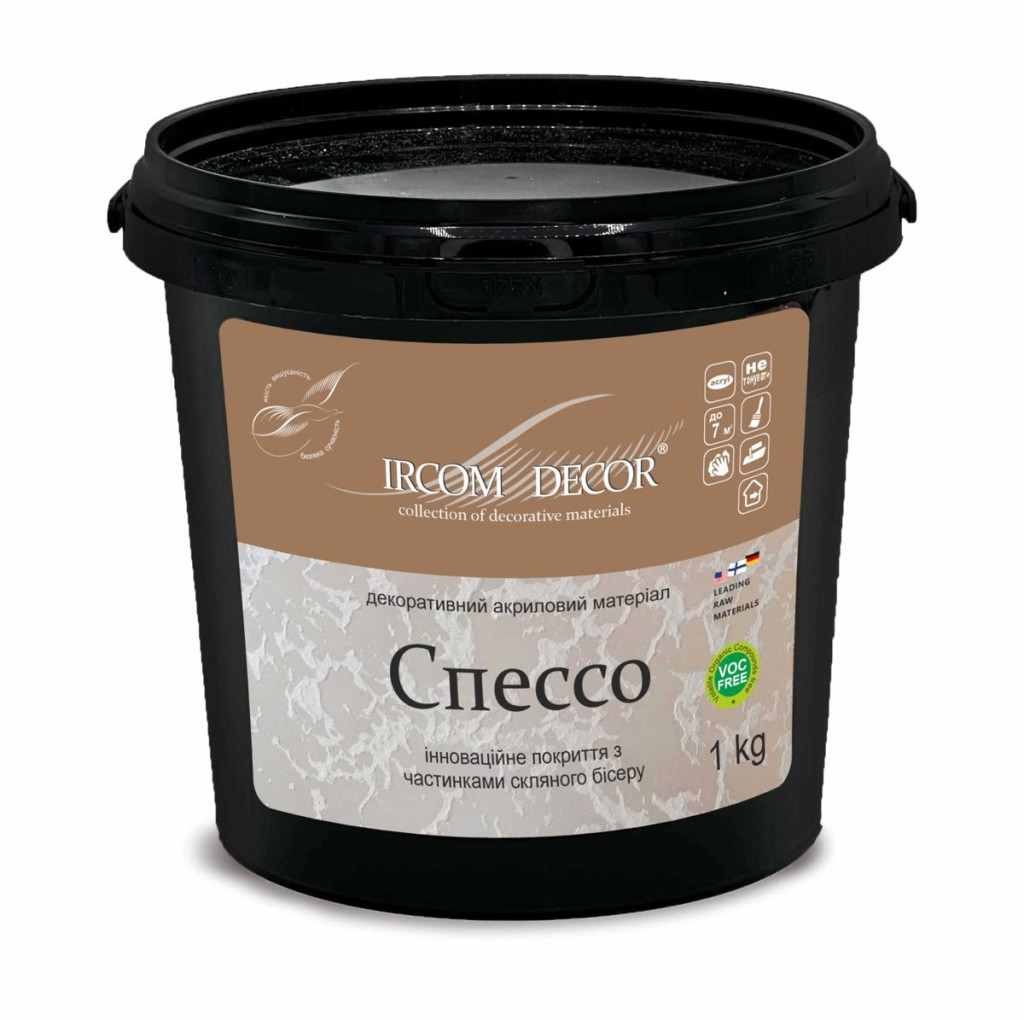 Фарба декоративна Ircom Decor Спессо, 1 кг