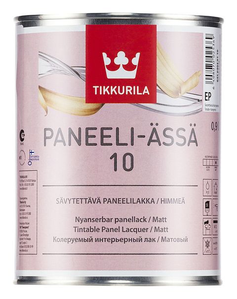 Лак Tikkurila Панели-Ясся 2,7л матовый лак