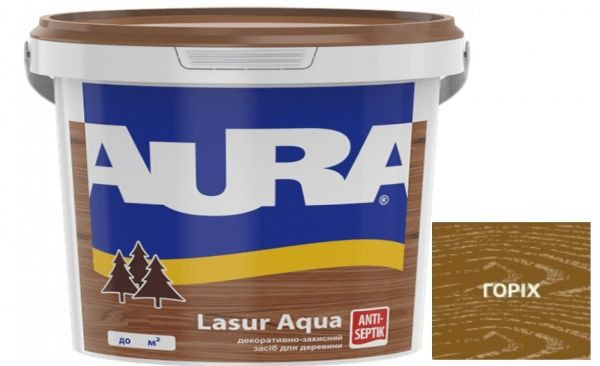 AURA Lasur Aqua  (горіх)  0,75л