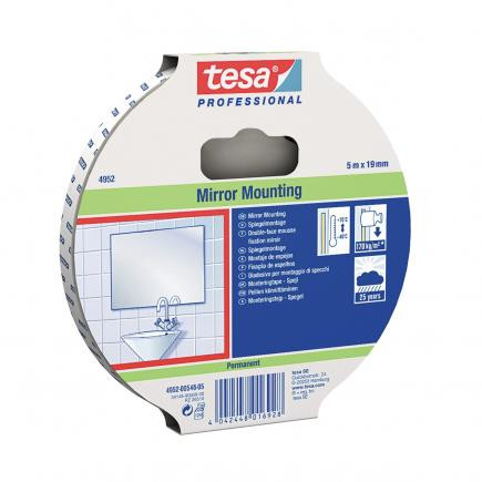 Tesa Монтажна стрічка для дзеркал 1,5 м х 19 мм Professional
