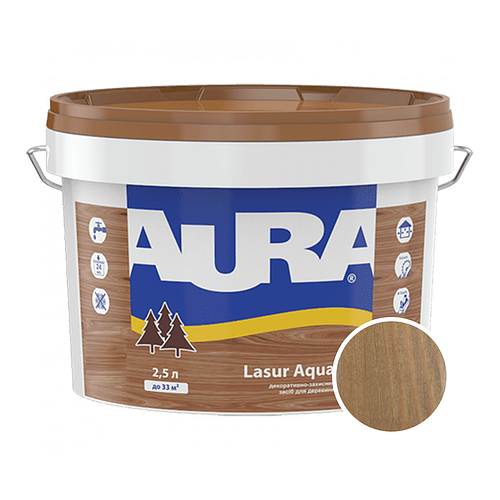 AURA Lasur Aqua (дуб) 0,75л
