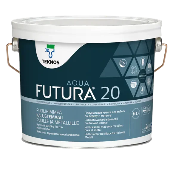 Futura Aqua 20, основа 3, фарба, 0,45 л