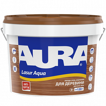 AURA Lasur Aqua  (тік)  0,75л