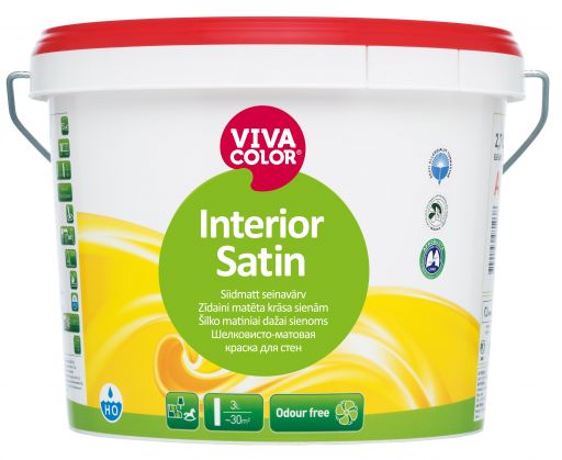Фарба інтер'єрна Hansa Interior Satin шовковисто-матова