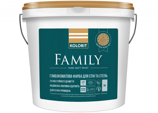Фарба Kolorit Family, база А 9л