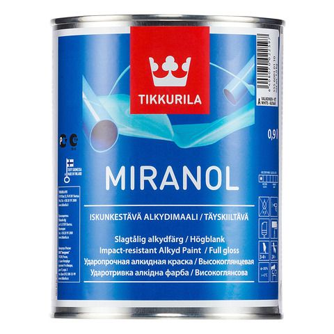 Tikkurila Міранол алкідна емаль 0,9л