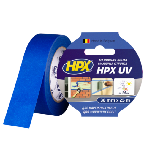 Малярна стрічка для зовнішніх робіт | HPX UV MU3850