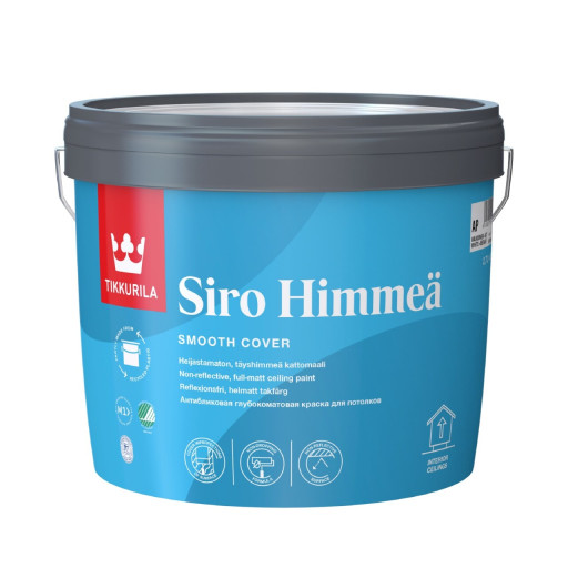 Фарба для стелі Tikkurila Siro Himmea глибокоматова без бліків
