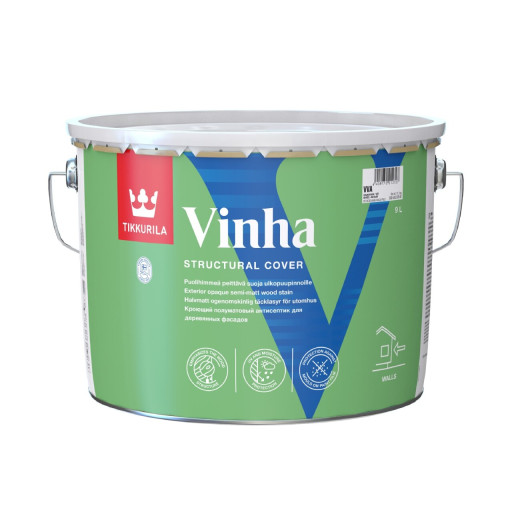 Антисептик для дерева Tikkurila Vinha напівматовий фасадний