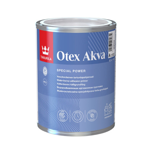 Ґрунтовка адгезійна Tikkurila Otex Akva для складних основ