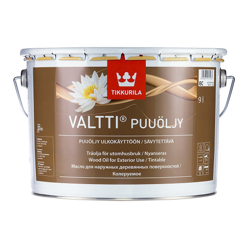 Олія для дерева Tikkurila Valtti Puuoljy для терас і садових меблів