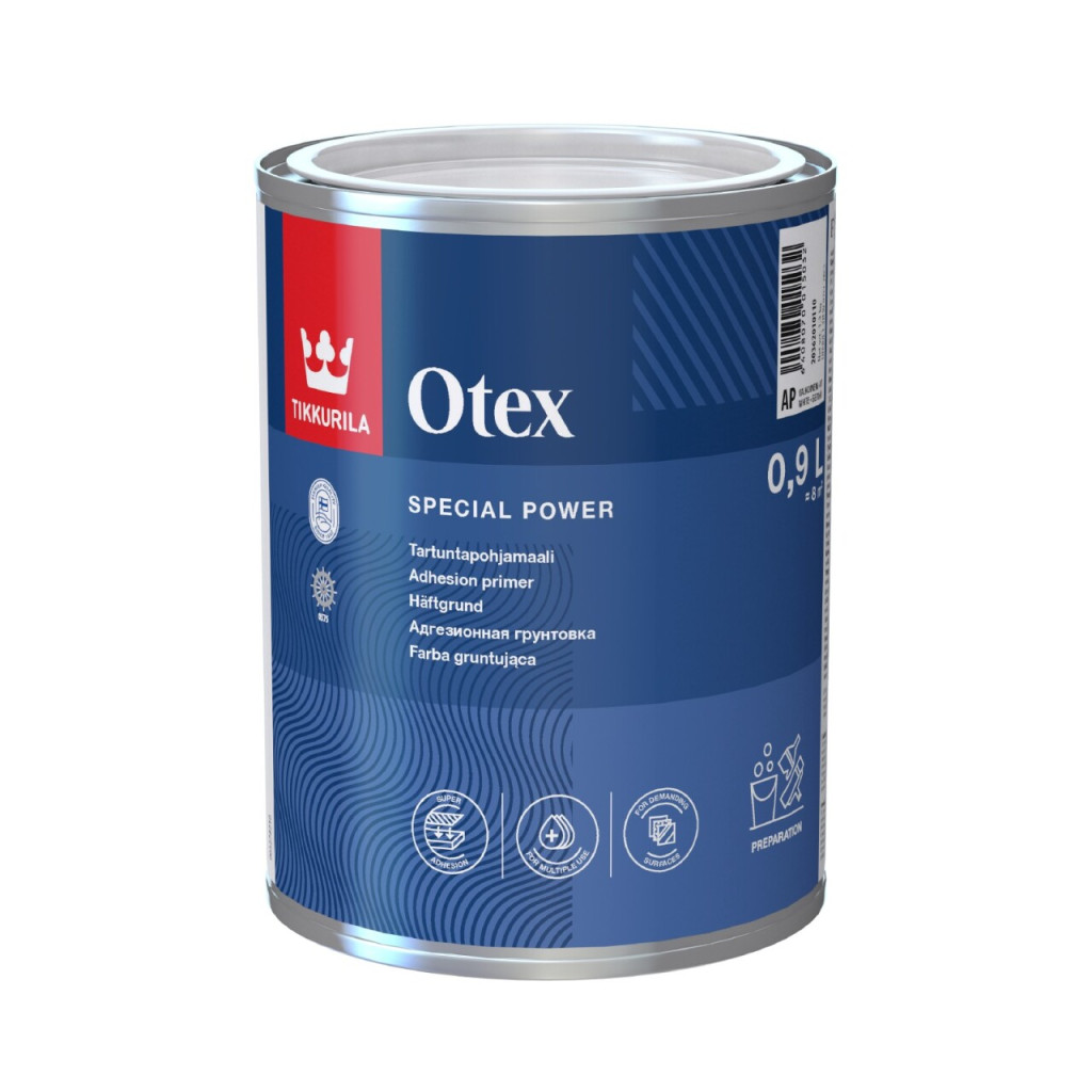 Ґрунтовка адгезійна Tikkurila Otex, базис С, 0.9 л