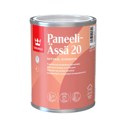 Лак для стін і стель Tikkurila Paneeli-Assa 20 напівматовий