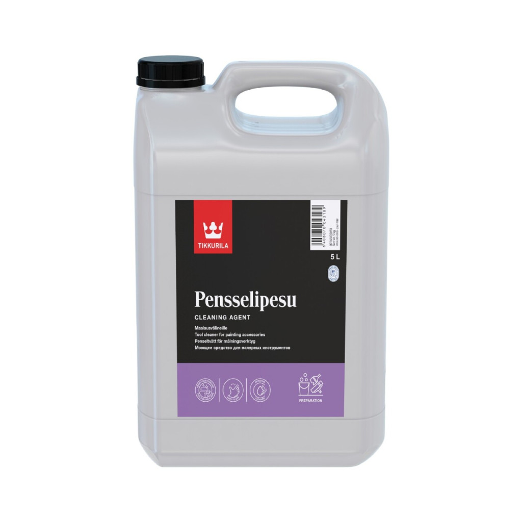 Засіб для очищення пензлів Tikkurila Pensselipesu, 1 л